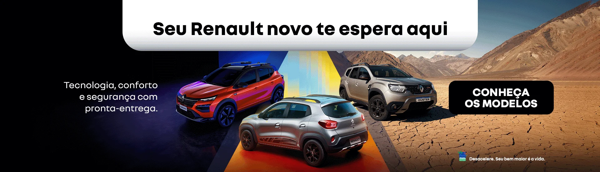 Seu Renault novo te espera